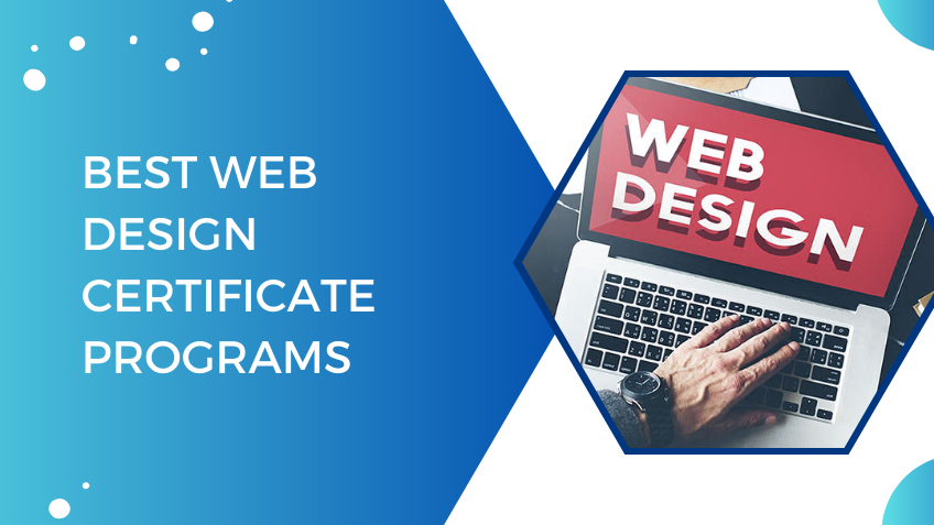 Best web design certificate programs